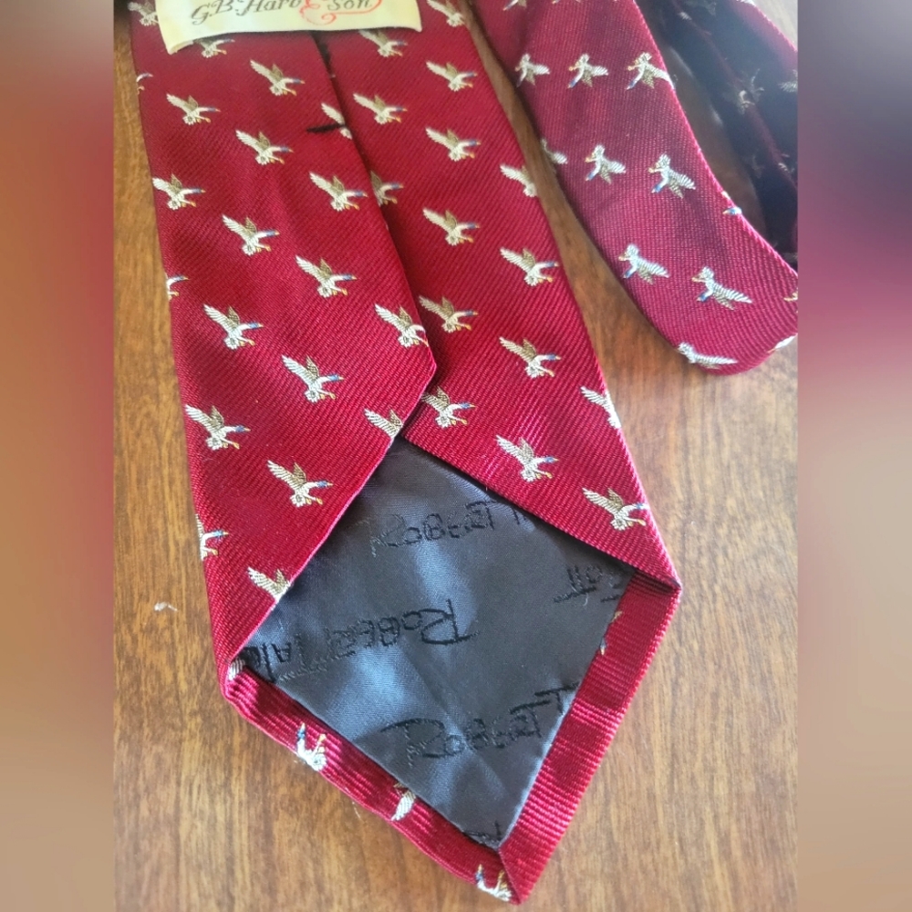 Robert Talbott for G.B. Harb & Son  Duck Tie